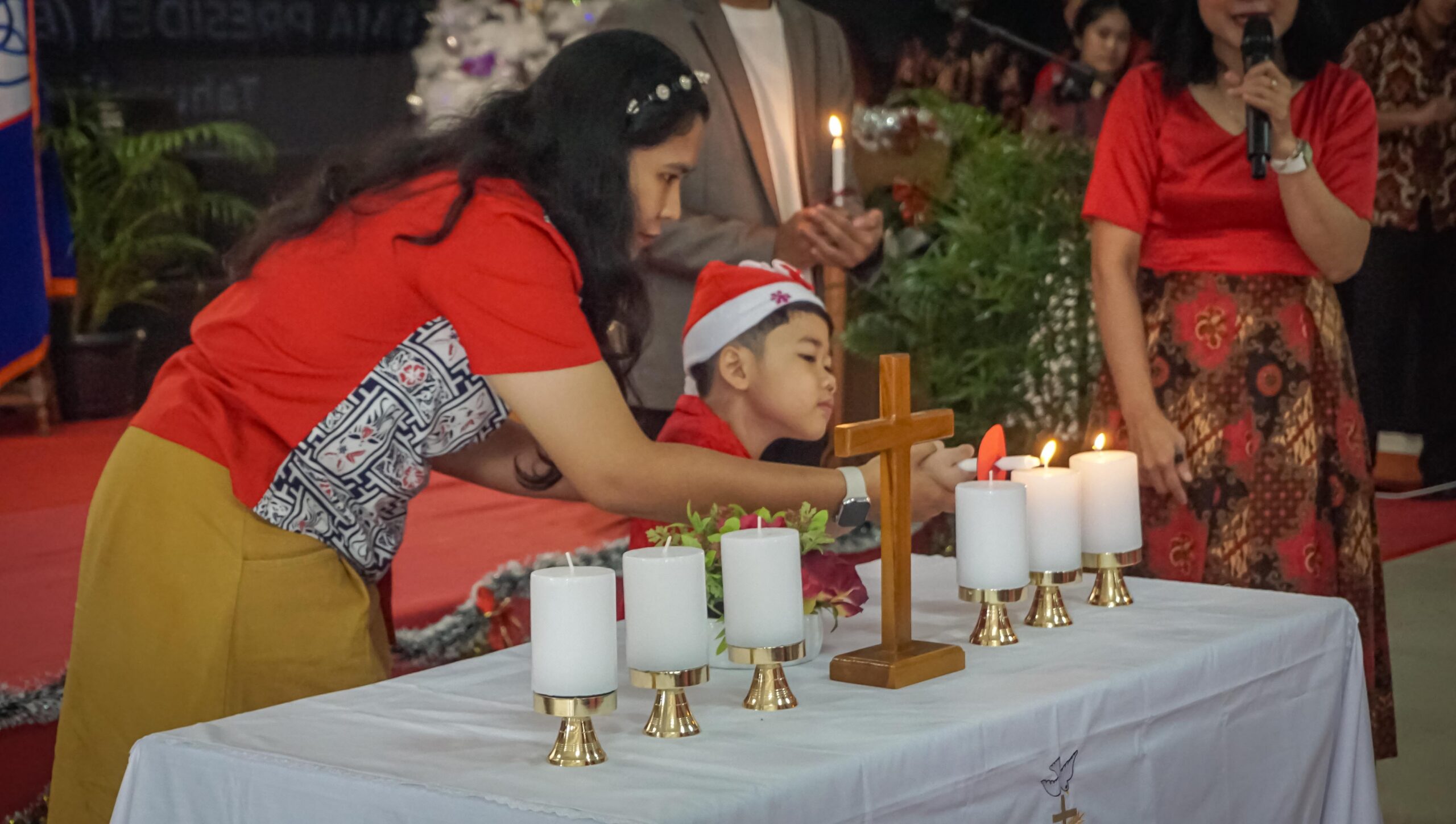 Perayaan Natal President School